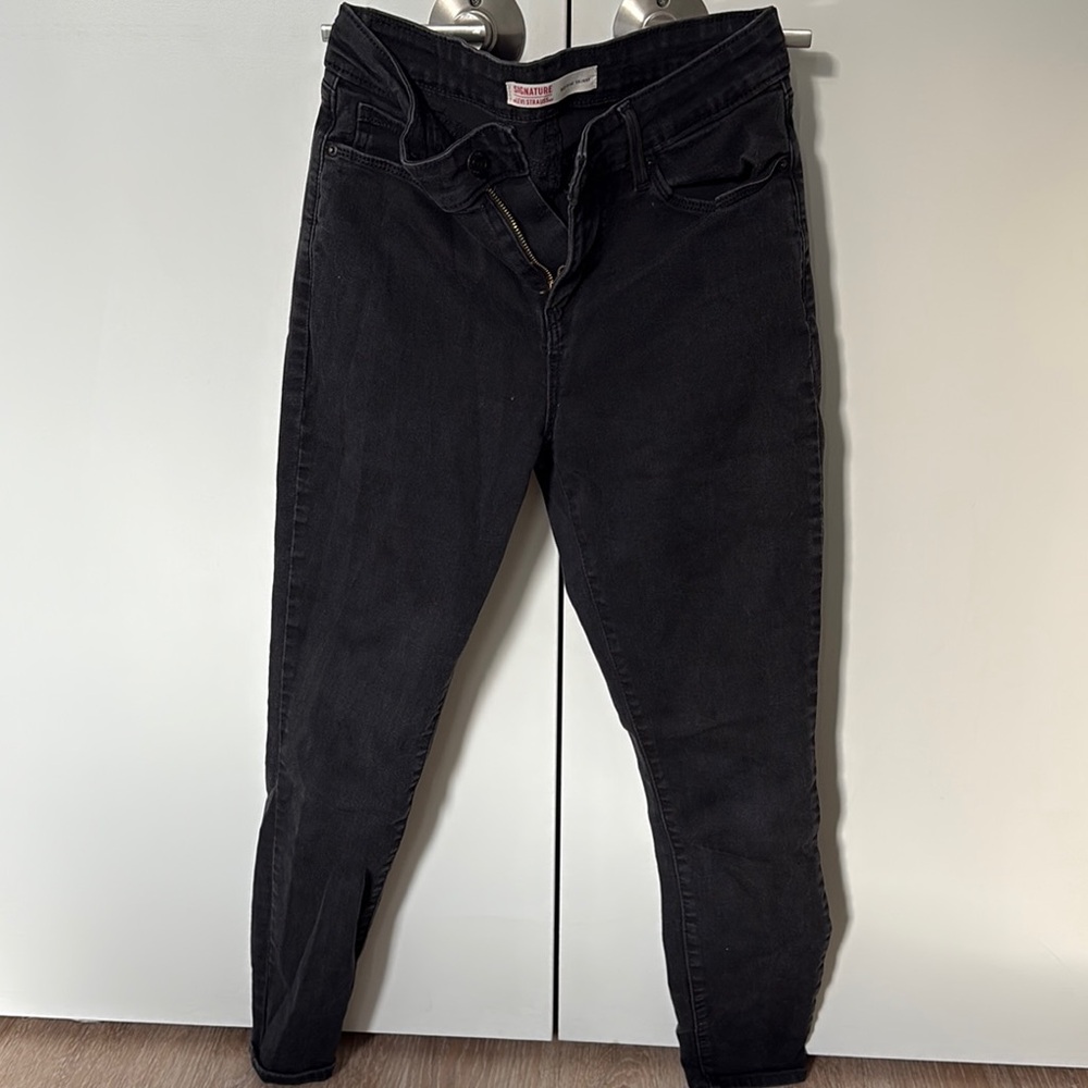 Signature by Levi Strauss Black Skinny Jeans